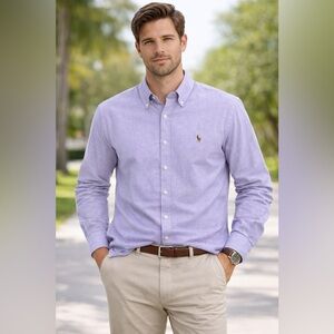 RALPH LAUREN Oxford Long Sleeve